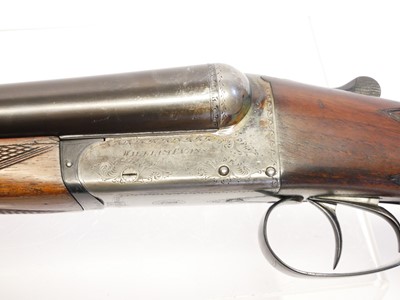 Lot 390 - William Evans 12 bore side by side shotgun,...