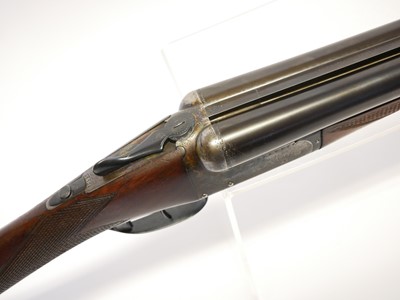 Lot 390 - William Evans 12 bore side by side shotgun,...