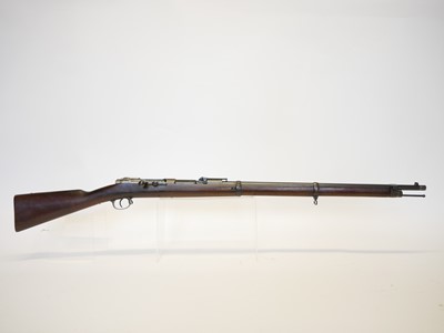 Lot 50 - Mauser 1871/84 11x60R bolt action rifle,...