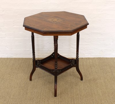 Lot 199 - A Victorian Rosewood Octagonal Occasional Table
