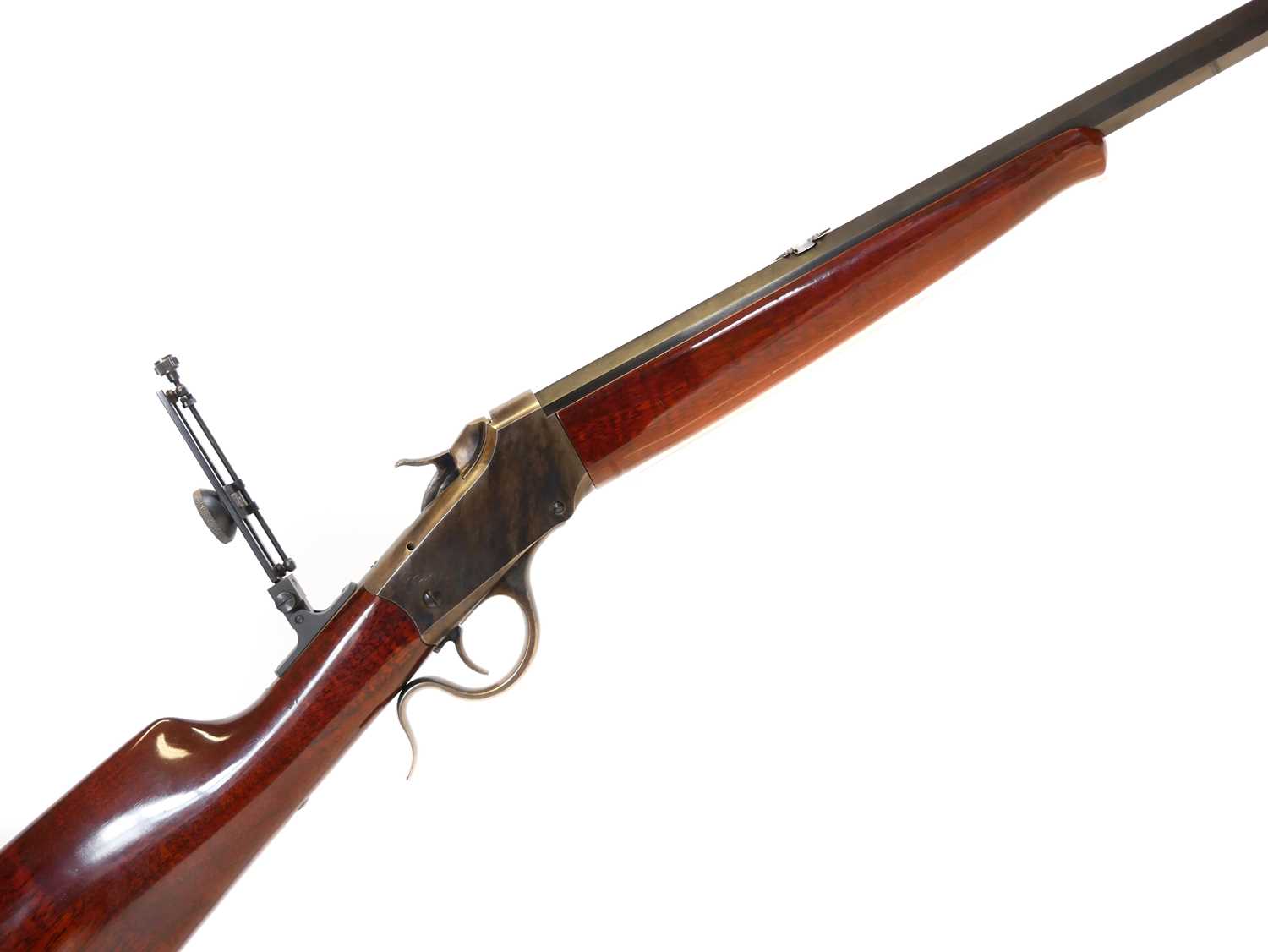 Lot 293 - Uberti .357 low wall rifle, serial number...