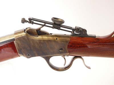 Lot 293 - Uberti .357 low wall rifle, serial number...