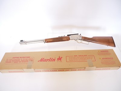 Lot 287 - Marlin .44 magnum stainless steel lever action...