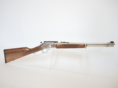 Lot 287 - Marlin .44 magnum stainless steel lever action...