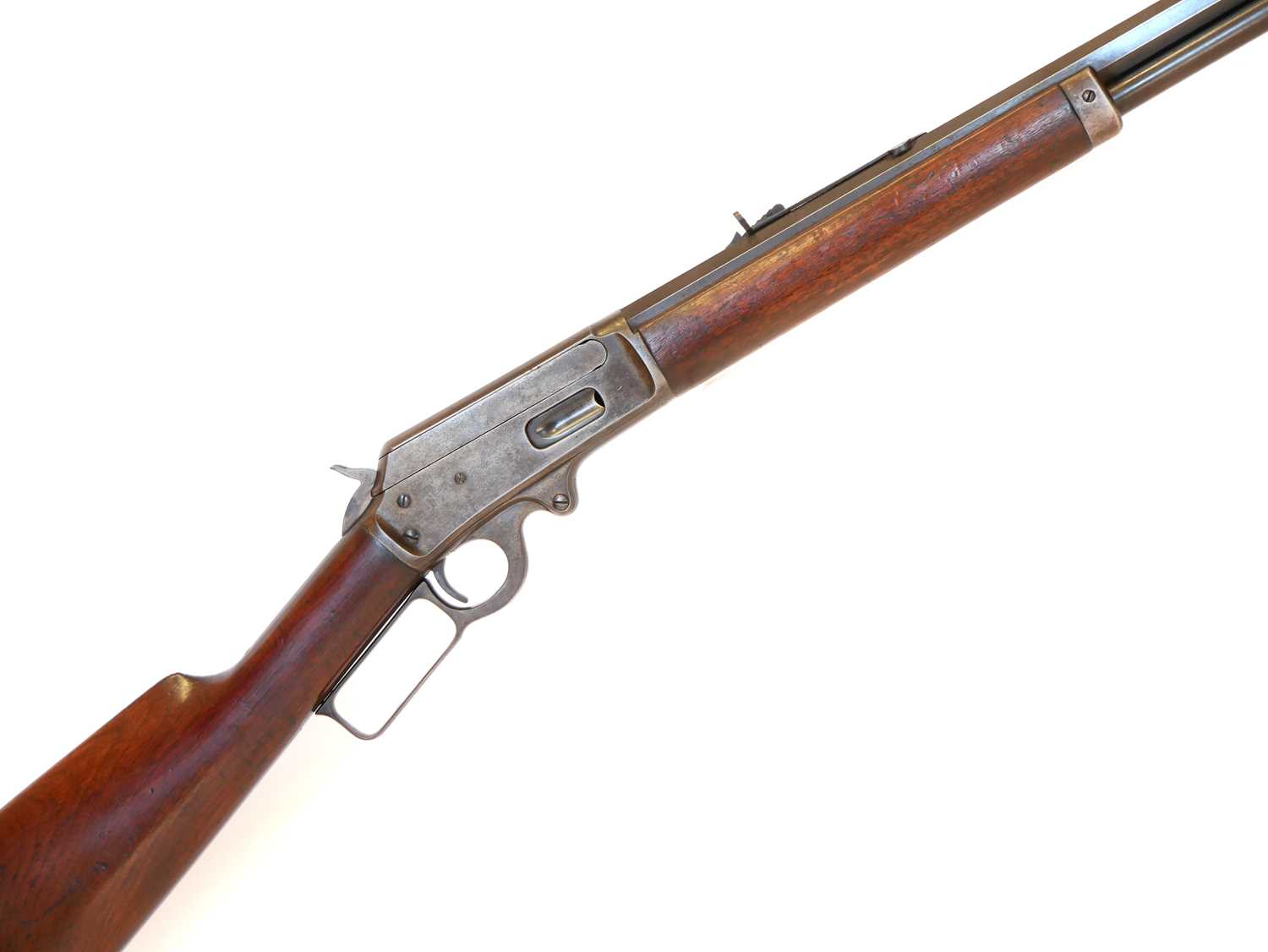Lot Marlin model 1893 .38-55 lever action rifle,...