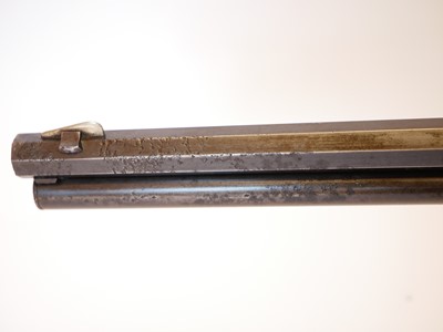 Lot Marlin model 1893 .38-55 lever action rifle,...