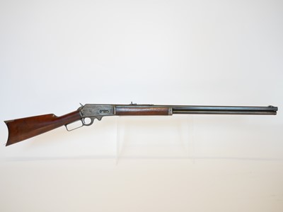 Lot Marlin model 1893 .38-55 lever action rifle,...