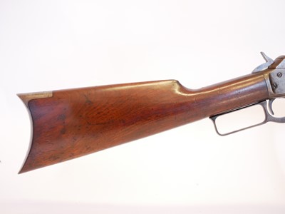Lot Marlin model 1893 .38-55 lever action rifle,...