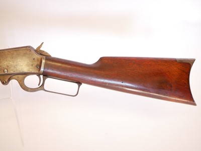 Lot Marlin model 1893 .38-55 lever action rifle,...