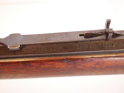 Lot Marlin model 1893 .38-55 lever action rifle,...