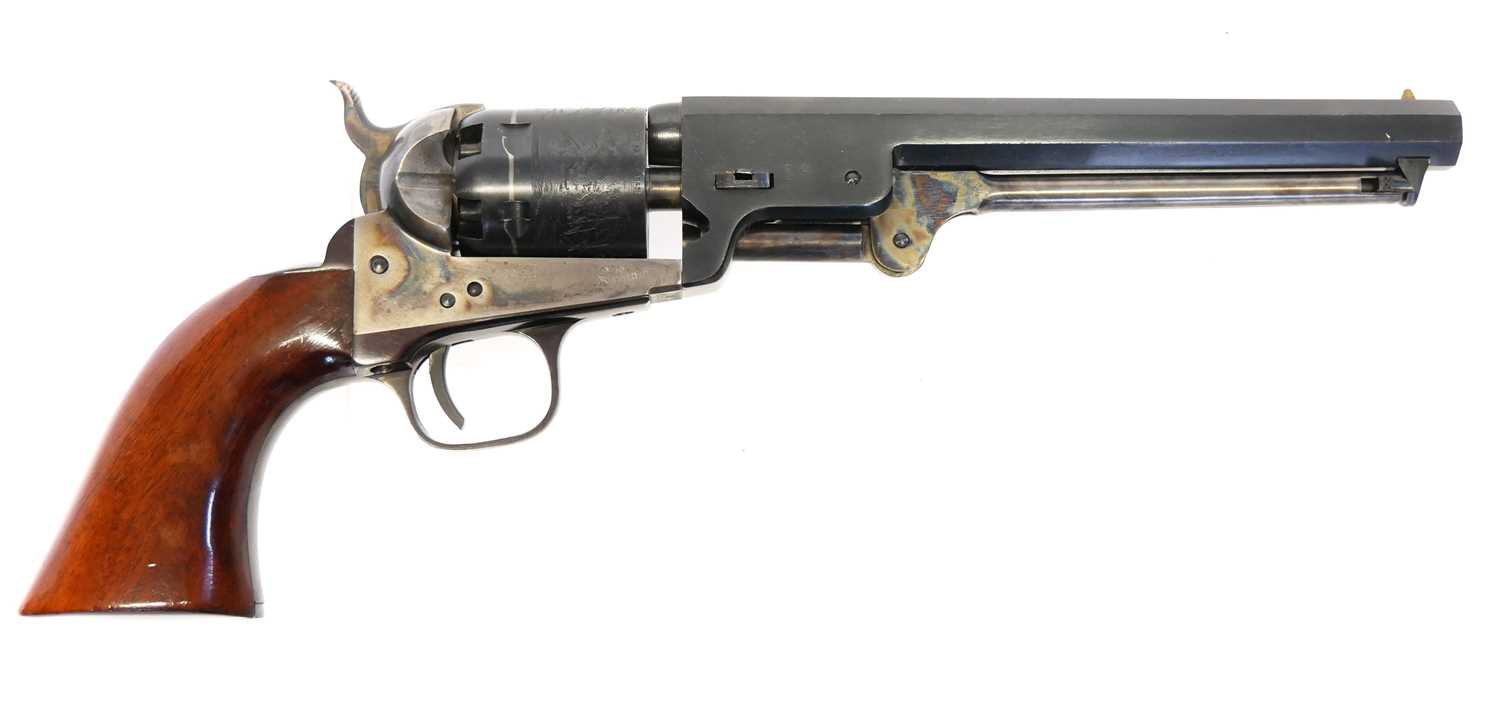 Lot 244 - Uberti copy of a London Colt .36 Navy revolver,...