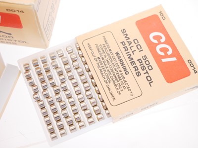 Lot 631 - CCI small pistol primers, 1,768 in total. UK...