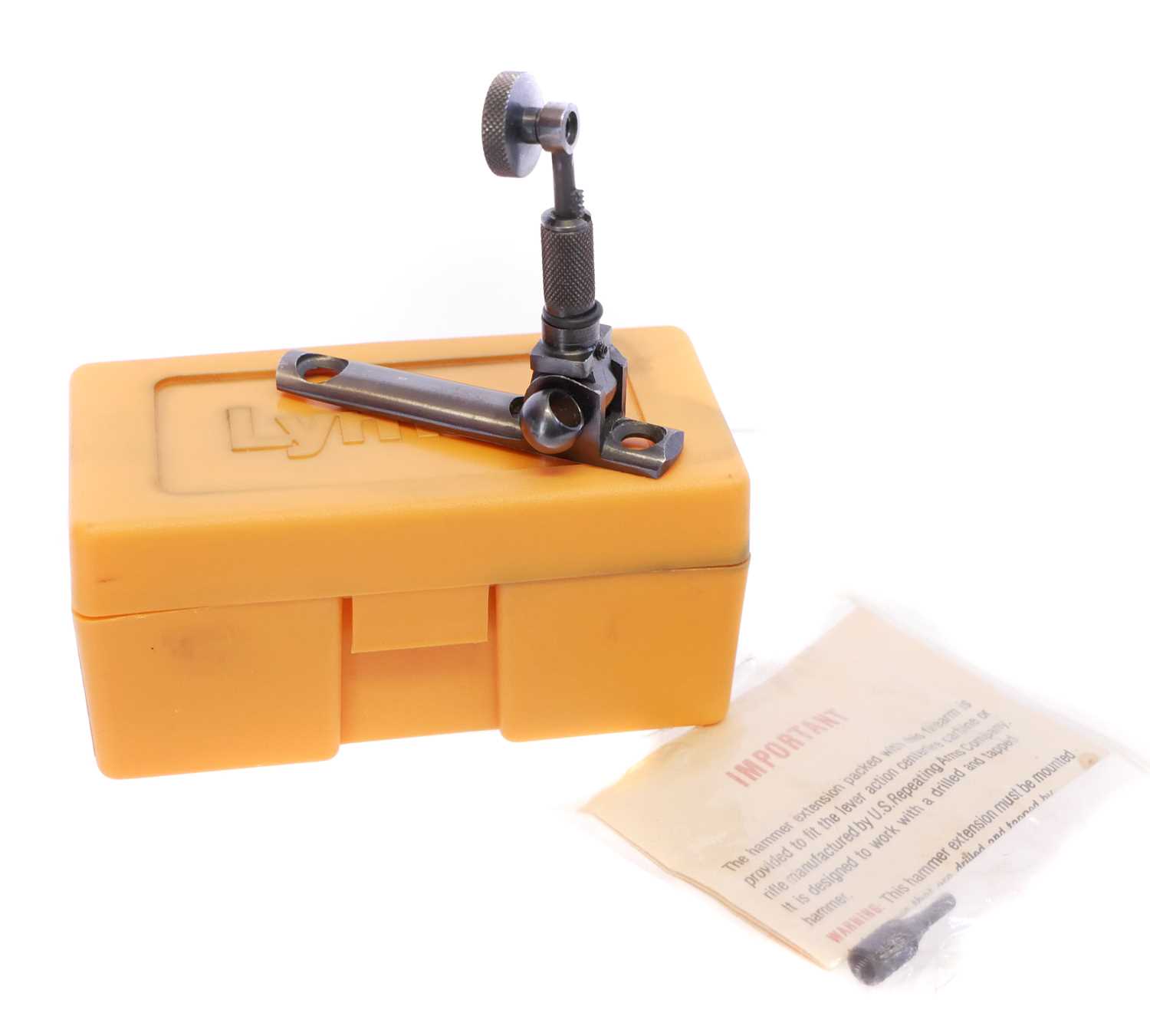 Lot 463 - Lyman No.2 tang sight for a Winchester Model...
