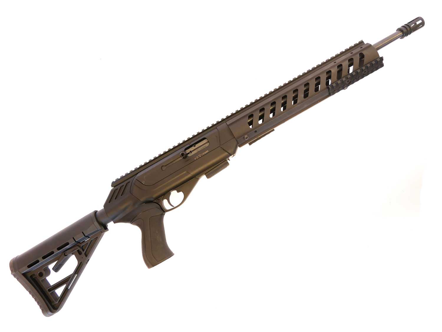 Lot 267 - CZ model 512 .22WMR semi automatic rifle,...