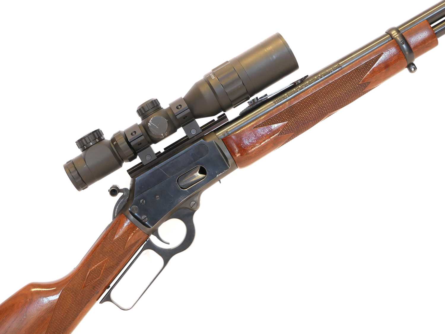 Lot 273 - Marlin lever action 1894CS 38 / .357 rifle,...
