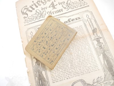 Lot 223 - World War I interest. German 4th army...