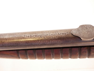 Lot 276 - BSA .22 pump action rifle, serial number 5303,...