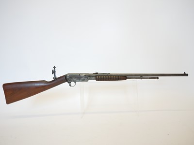 Lot 276 - BSA .22 pump action rifle, serial number 5303,...