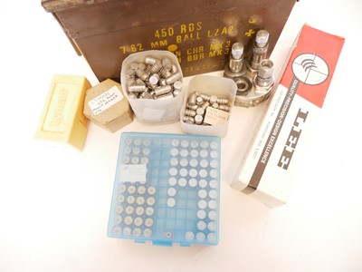 Lot 582 - .450-400 (45-40) reloading tools and bullets,...