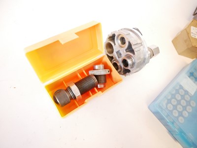 Lot 582 - .450-400 (45-40) reloading tools and bullets,...