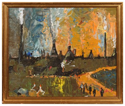 Lot 95 - Frederick J. England (British 1939-)