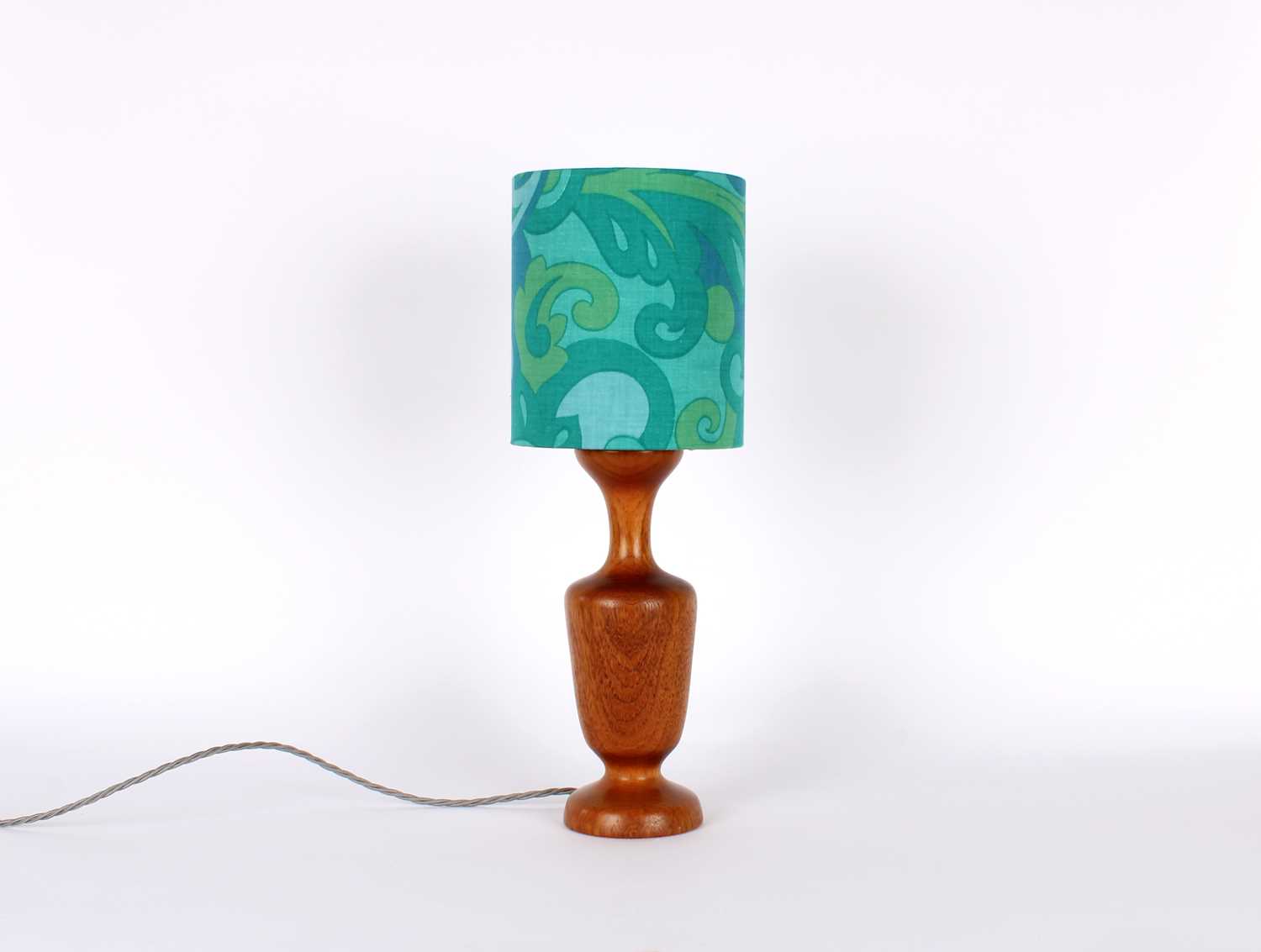 Lot 286 - 1960s Danish Teak Table or Bedside Lamp