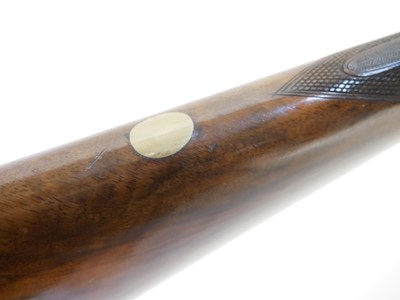 Lot Henry Allen of 10 bore side by side hammer gun,...