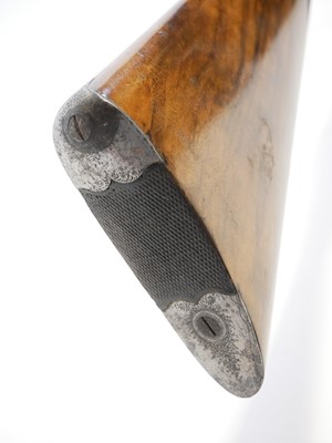 Lot Henry Allen of 10 bore side by side hammer gun,...
