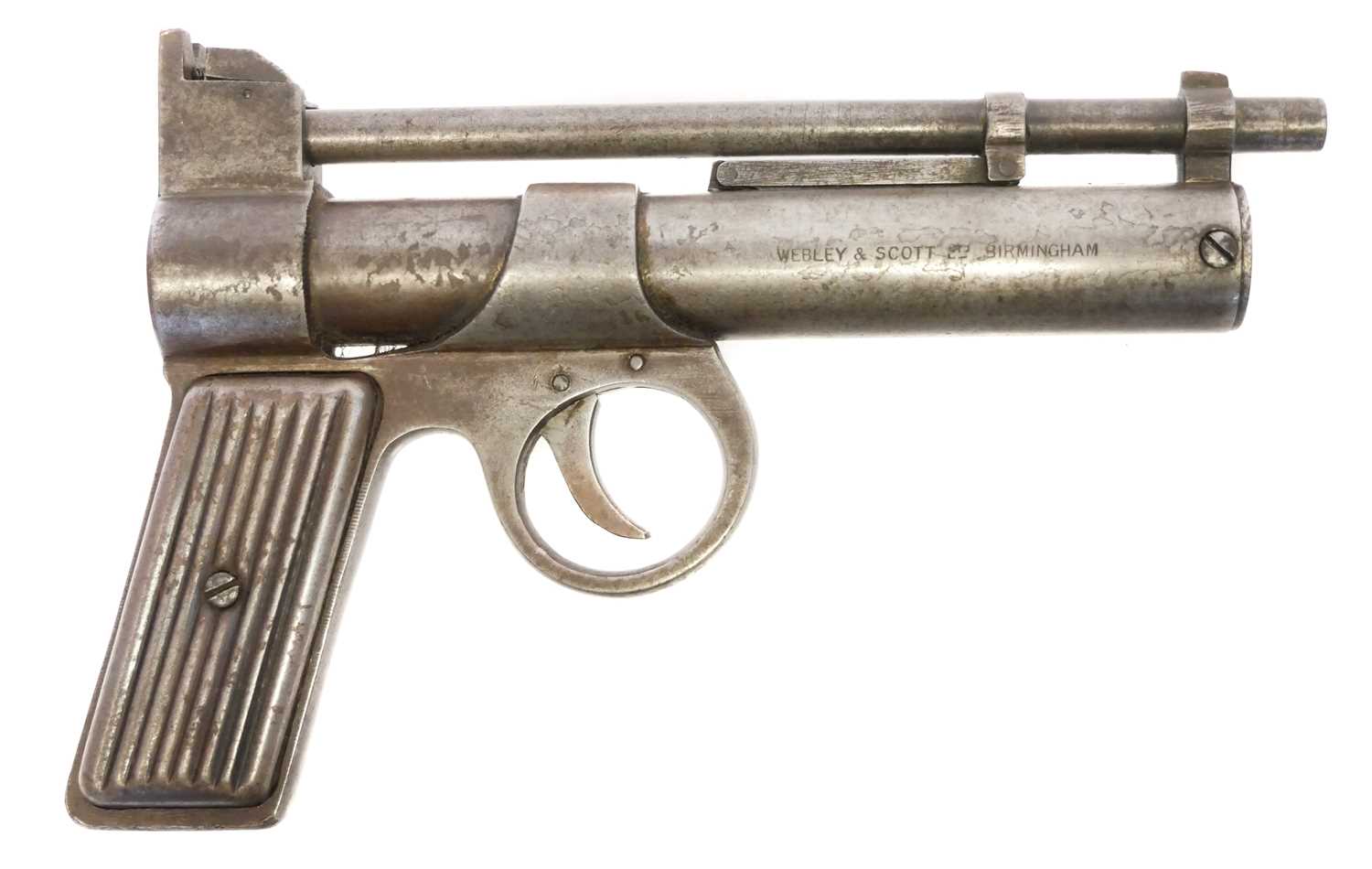 Lot Webley Junior .177 air pistol, cylinder number...