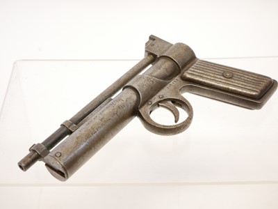 Lot Webley Junior .177 air pistol, cylinder number...