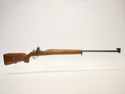 Lot Husqavarna 6.5x55mm bolt action target rifle,...