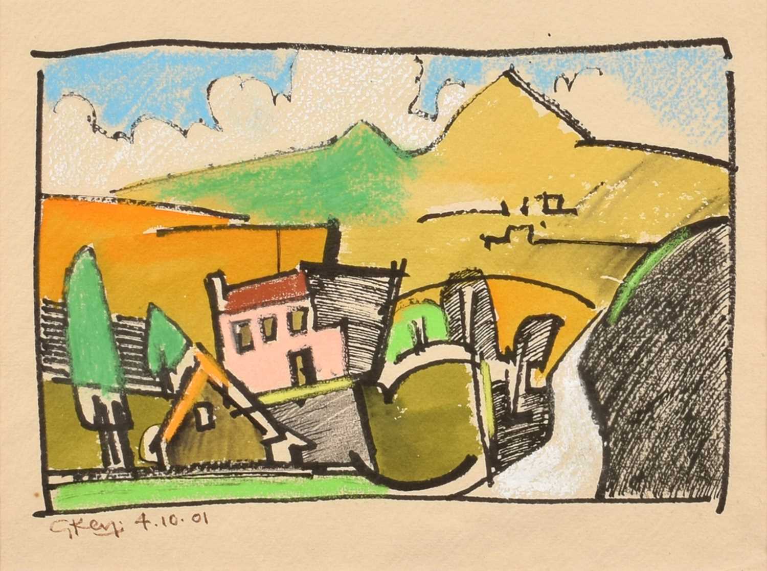 Lot Geoffrey Key (British 1941-)