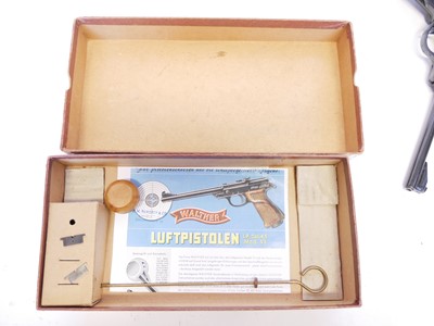 Lot Boxed Walther .177 Mod.53 air pistol...