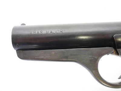 Lot Abas Major .177 air pistol manufactured by A.A....