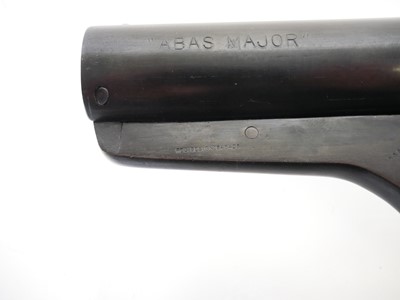 Lot Abas Major .177 air pistol manufactured by A.A....