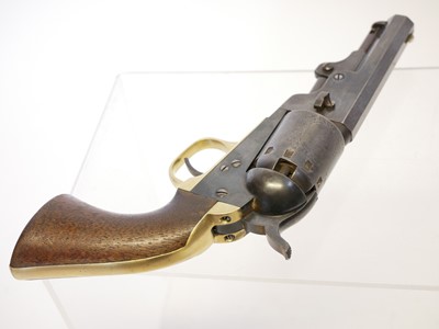Lot Manhattan .36 percussion revolver, matching...