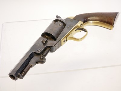Lot Manhattan .36 percussion revolver, matching...