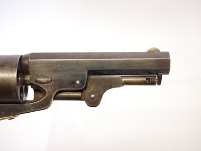 Lot Manhattan .36 percussion revolver, matching...