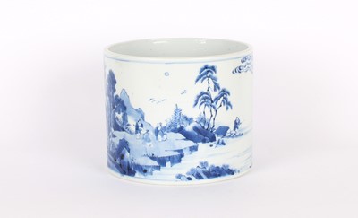 Lot 6 - A Large Chinese Kangxi Period Bitong or Brush Pot