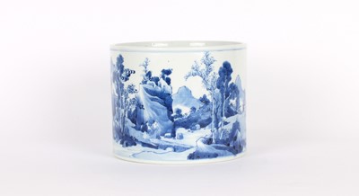Lot 6 - A Large Chinese Kangxi Period Bitong or Brush Pot