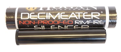 Lot Hogan Air Rifle or Rimfire .17 or .22 silencer,...