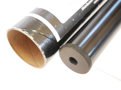 Lot 507 - Hogan Air Rifle or Rimfire .17 or .22 silencer,...