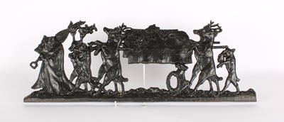 Lot 258 - A Late 19th/Early 20th Century Cast Iron Frieze Panel