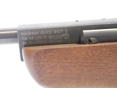 Lot Gamo Magnum Quick Shot-S . 22 air rifle,...