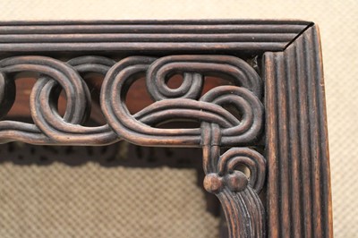 Lot 200 - A Late 19th/Early 20th Century Chinese Carved Rosewood Low Table