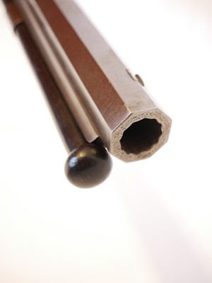 Lot Lovat 16 bore percussion rifle, 28inch heavy...