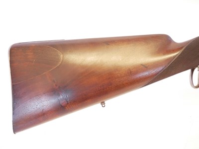 Lot Lovat 16 bore percussion rifle, 28inch heavy...