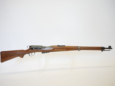 Lot 310 - Schmitt Rubin K11 7.5x55 short rifle, serial...