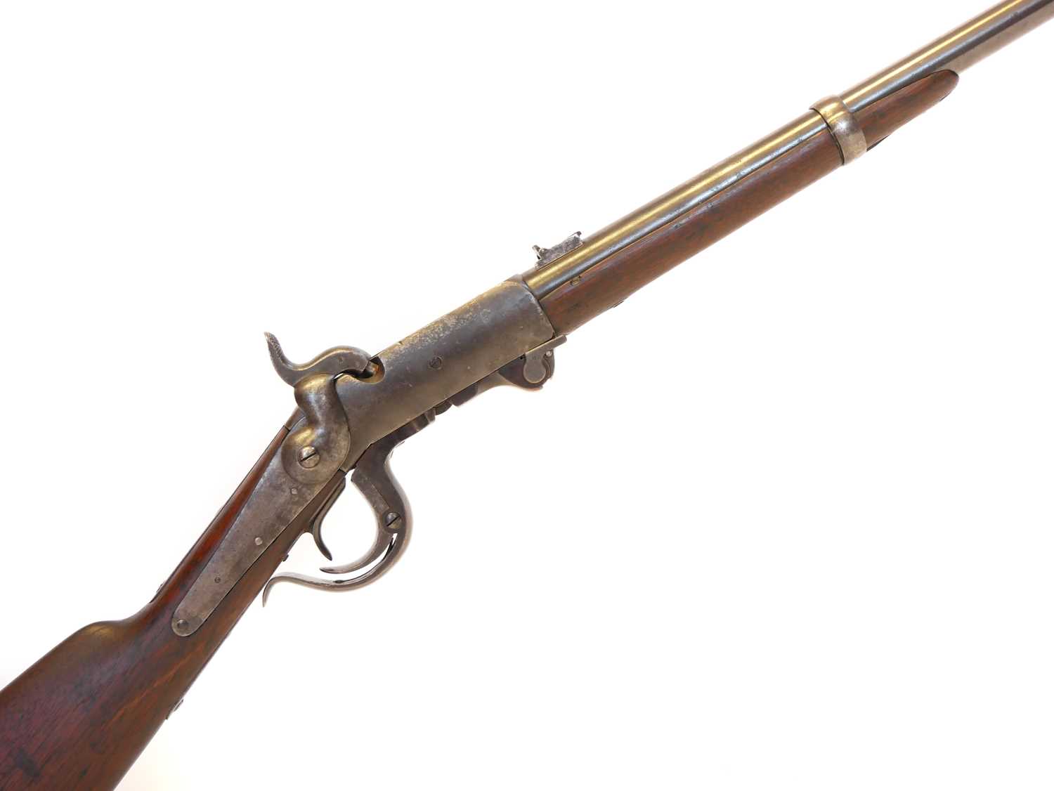 Lot Burnside .54 capping breech loading carbine...