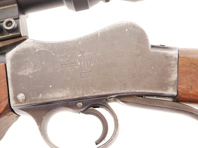 Lot BSA .30-357 Paxton Martini action rifle, no...